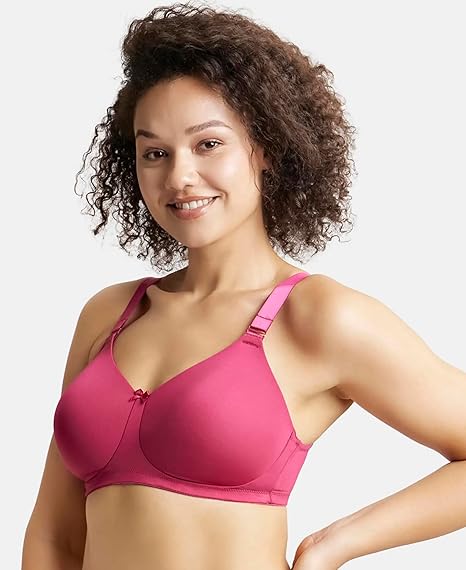 Jockey 1829 Plus Size Bra – Wirefree, Padded, Full Coverage with Magic Under Cup